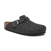 Birkenstock Boston Wool Felt Regular Fit Grey - Grå - Sandaler Birkenstock Boston Wool Felt Regular Fit Grey - Grå - Sandaler