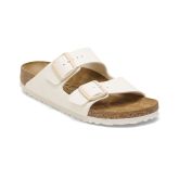 Birkenstock Arizona Birko-Flor Regular fit Offwhite - Brun - Sandaler Birkenstock Arizona Birko-Flor Regular fit Offwhite - Brun - Sandaler