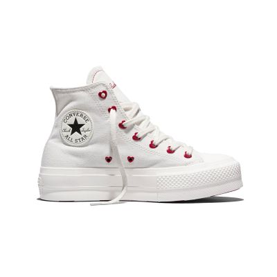 Converse Chuck Taylor All Star Lift Platform Valentine's Day 3 - Vit - Sneakers Converse Chuck Taylor All Star Lift Platform Valentine's Day 3 - Vit - Sneakers