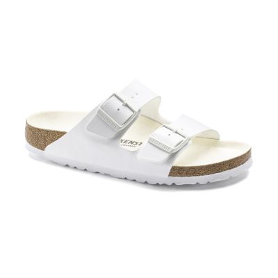Birkenstock Arizona Birko-Flor Narrow Fit White 1019046 - Vit - Sandaler Birkenstock Arizona Birko-Flor Narrow Fit White 1019046 - Vit - Sandaler