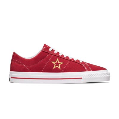 Converse One Star Pro Suede - Röd - Sneakers Converse One Star Pro Suede - Röd - Sneakers