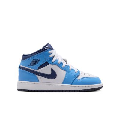 Air Jordan 1 Mid "University Blue Midnight Navy" (GS) - Blå - Sneakers Air Jordan 1 Mid "University Blue Midnight Navy" (GS) - Blå - Sneakers