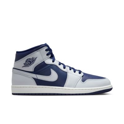 Air Jordan 1 Mid "Blue Void" - Blå - Sneakers
