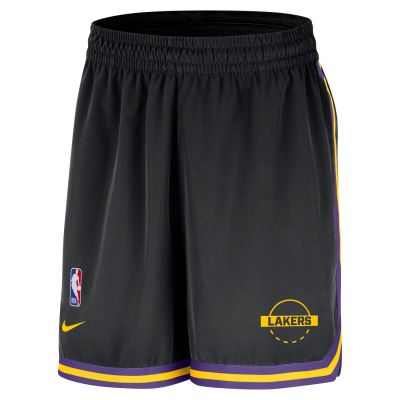 Nike Dri-FIT NBA Los Angeles Lakers DNA 6" UV Woven Shorts - Svart - Shorts