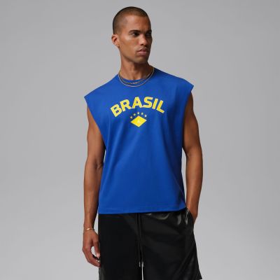 Jordan Sleeveless Graphic Tee Old Royal - Blå - Kortärmad T-shirt Jordan Sleeveless Graphic Tee Old Royal - Blå - Kortärmad T-shirt