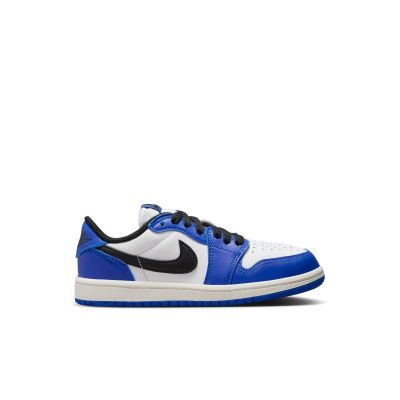 Air Jordan 1 Retro Low "Game Royal" (PS) - Vit - Sneakers
