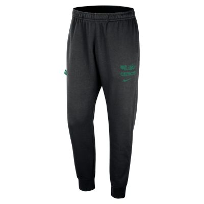 Nike Boston Celtics Club Courtside Joggers Black - Svart - Byxor