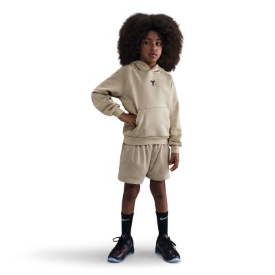 Nike Big Kids' Therma-FIT Kobe Pullover Hoodie Desert Khaki - Brun - Luvtröja
