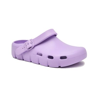 Birkenstock Birki Flow Big EVA Regular Fit Crocus - Lila - Sandaler Birkenstock Birki Flow Big EVA Regular Fit Crocus - Lila - Sandaler