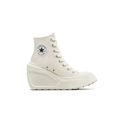 Converse Chuck 70 De Luxe Wedge - Vit - Sneakers Converse Chuck 70 De Luxe Wedge - Vit - Sneakers