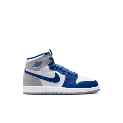 Air Jordan 1 Retro High "True Blue" (PS) - Blå - Sneakers
