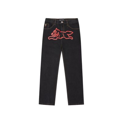ICECREAM Running Dog Double Scoop Denim Pant - Svart - Byxor ICECREAM Running Dog Double Scoop Denim Pant - Svart - Byxor