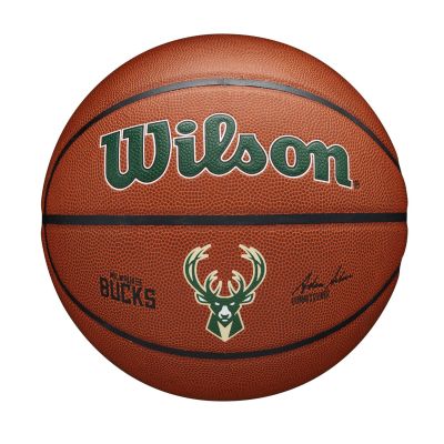 Wilson NBA Team Alliance Basketball Milwaukee Bucks - Brun - Boll Wilson NBA Team Alliance Basketball Milwaukee Bucks - Brun - Boll